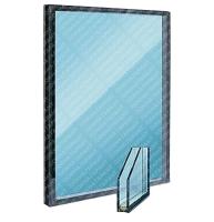 Стеклопакет однокамерный 814x1214x24мм (4-16-4)