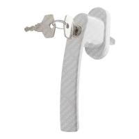 Ручка для окна PLUTON штифт - 35 мм белая PLUTON