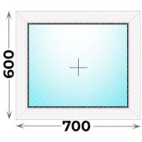 Пластиковое окно Veka WHS 700x600 глухое