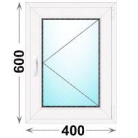 Пластиковое окно MELKE 400x600 одностворчатое