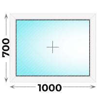 Пластиковое окно Veka WHS 1000x700 глухое