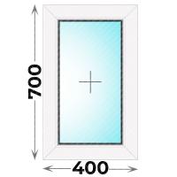 Пластиковое окно MELKE 400x700 глухое