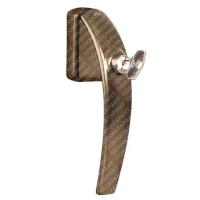 Ручка для окна SWING с ключом темная бронза штифт 37 мм ROTO